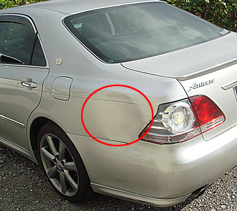 リアフェンダーの板金塗装の費用 修理 交換の場合 もと車屋さんがこっそりつぶやくブログ失敗しない車の修理方法