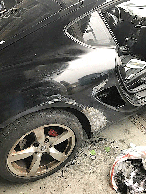 車の板金塗装 ｄｉｙの失敗 もと車屋さんがこっそりつぶやくブログ失敗しない車の修理方法